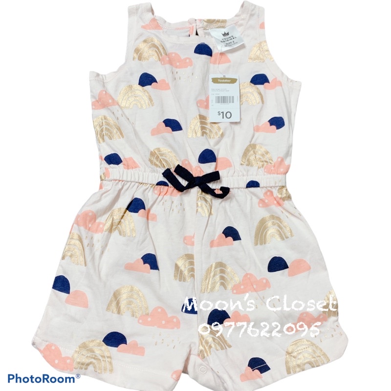 Bộ Jumpsuit Young Original dư size 6/9m-18/24m