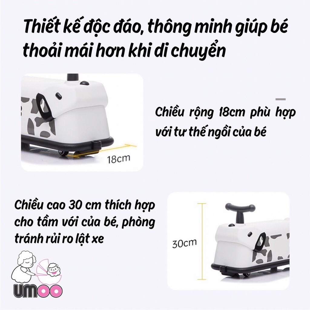 Xe chòi chân Cún Umoo