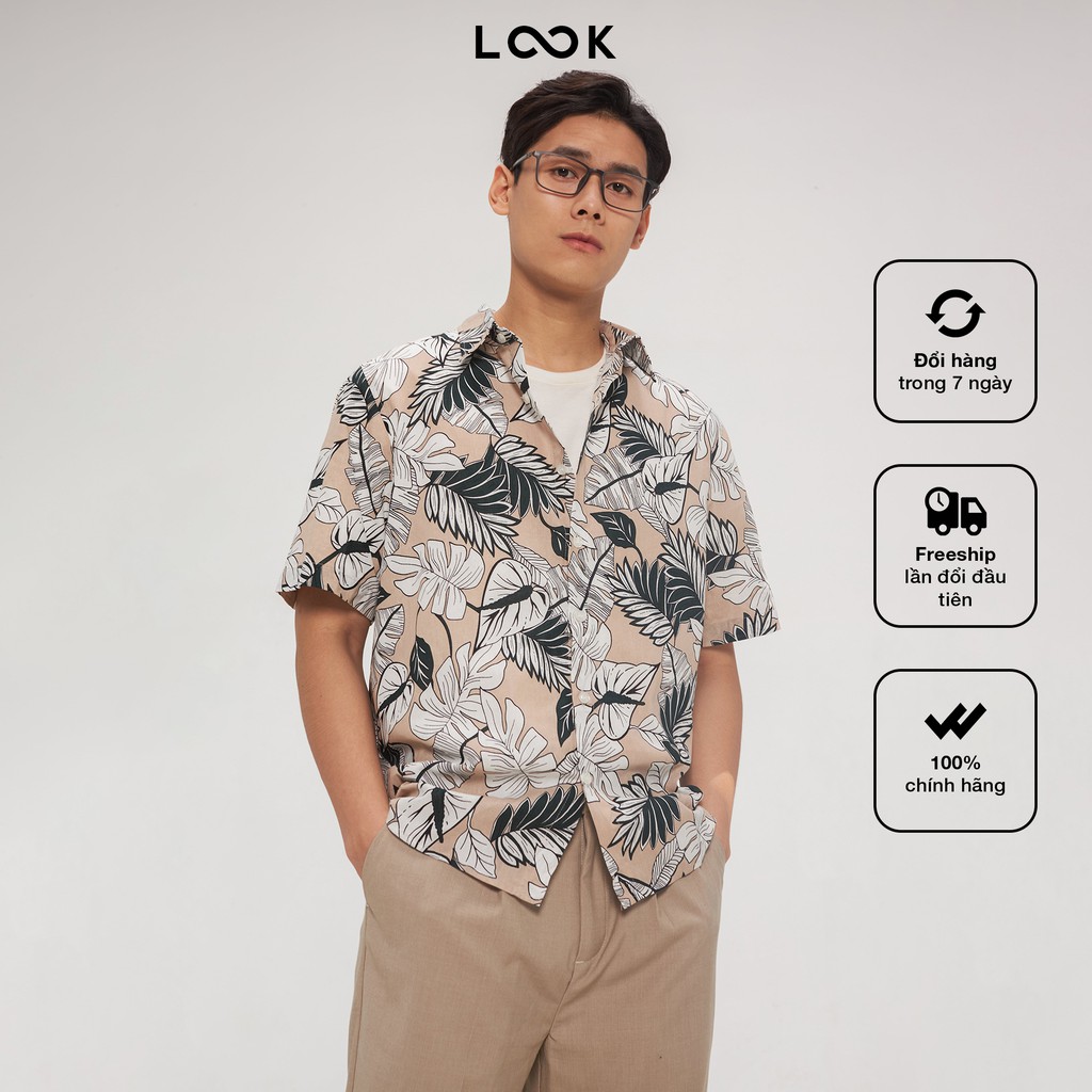 Áo sơ mi đi biển LOOK FLORAL SHIRTS 2021