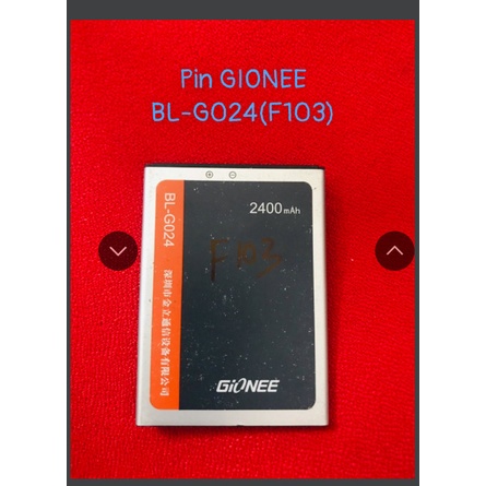 pin GIONEE BL-G024(F103) BÓC MÁY
