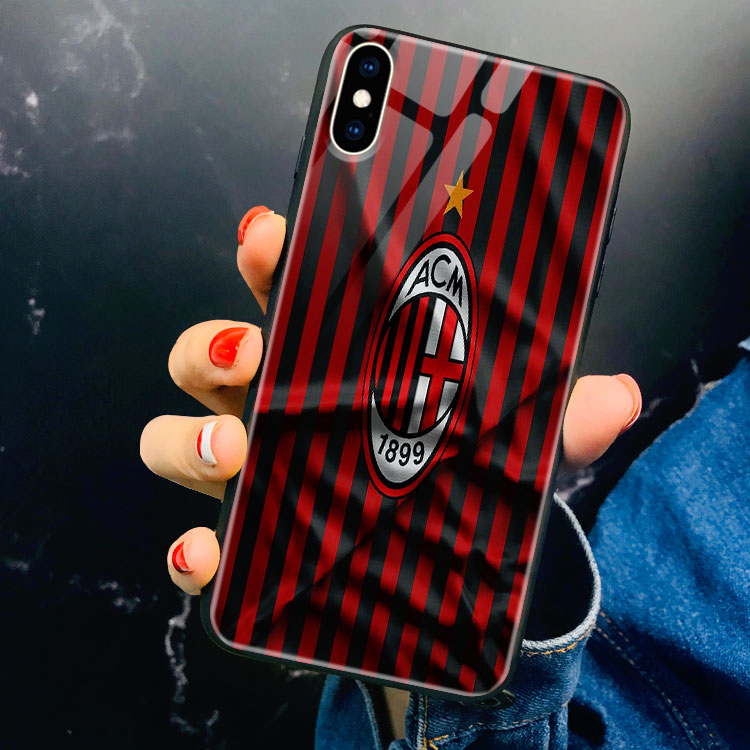 Ốp Lưng Iphone 12 Pro Max In Hình ACMilan NIXON Cho Iphone 12 11 8 7 6 6S Plus X Xr Xs Max 11Pro 12 Pro Max Se 2020