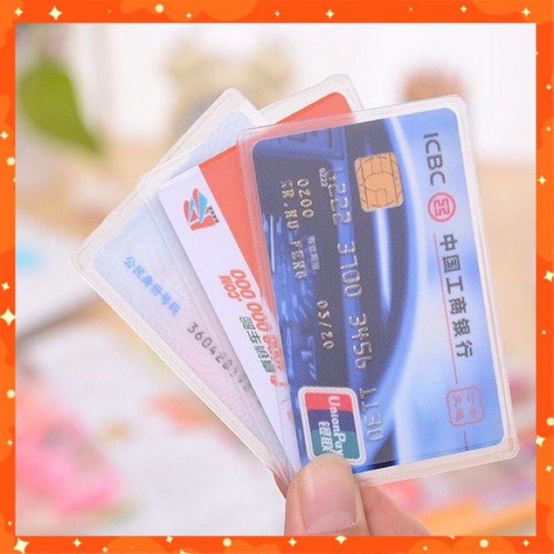 BỌC BẢO VỆ THẺ CĂN CƯỚC CÔNG DÂN, CHỨNG MINH THƯ, THẺ ATM, THẺ HỌC SINH SINH VIÊN