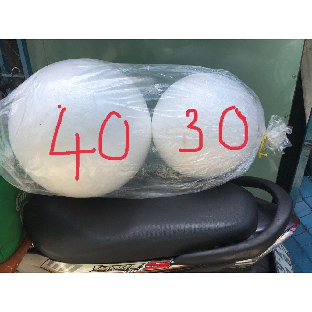 Banh Xốp Tròn Kích Thước Đường Kính 30cm