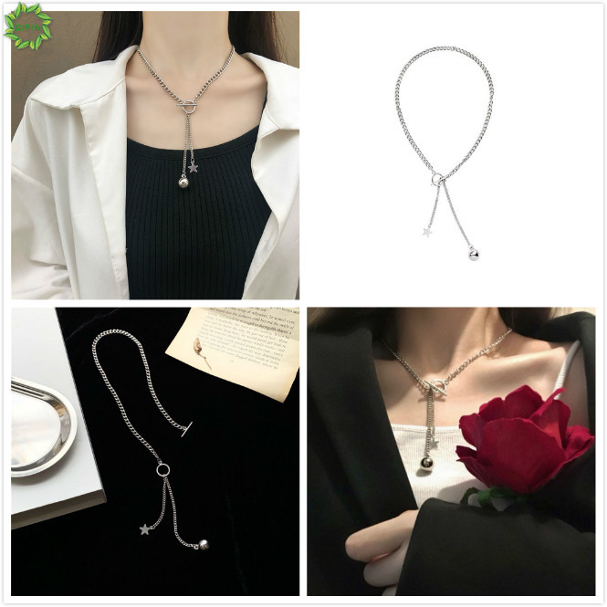 OT vòng cổ Hợp Kim Mặt Ngôi Sao Phong Cách Hàn Quốc