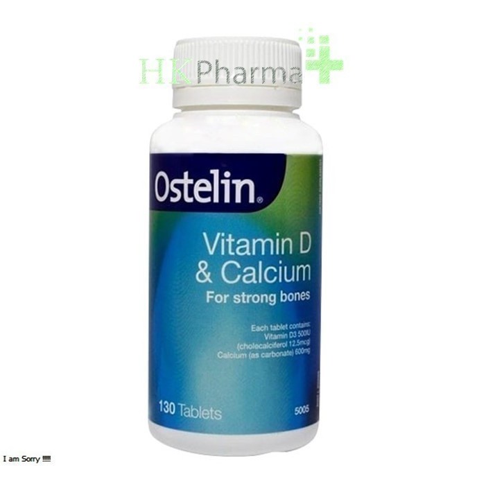 Bổ Sung Canxi Ostelin Calcium - Vitamin D3 Shop HK PHARMA