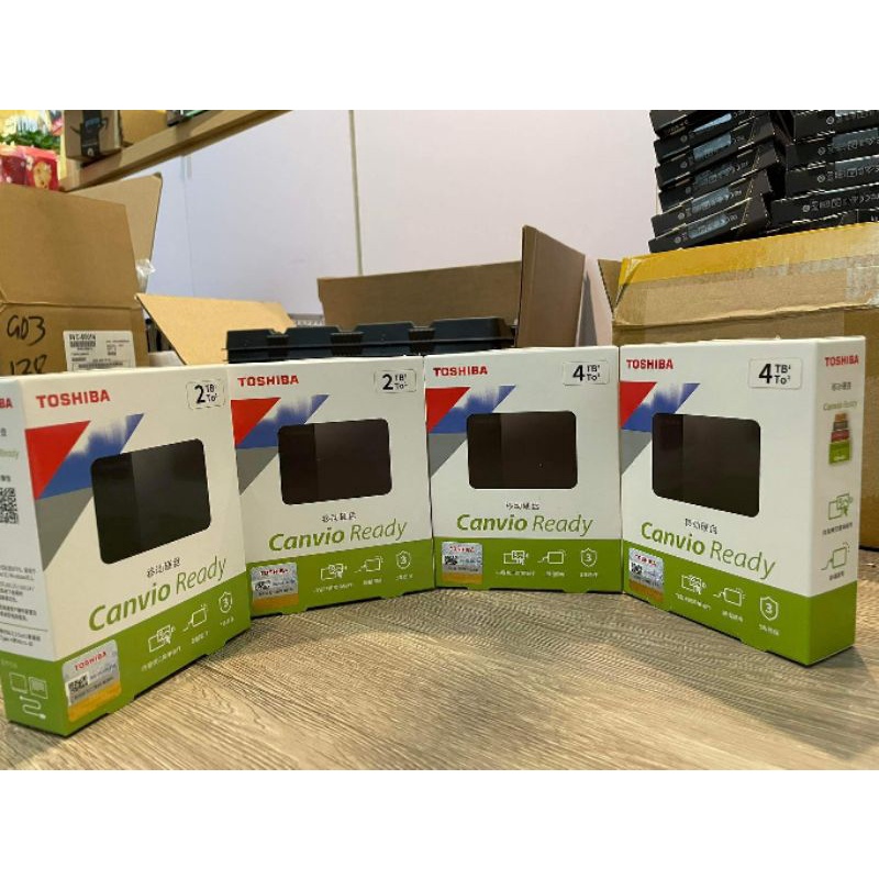 Ổ cứng di động HDD Toshiba Canvio Basics 4TB 2.5" USB 3.0 (Đen)