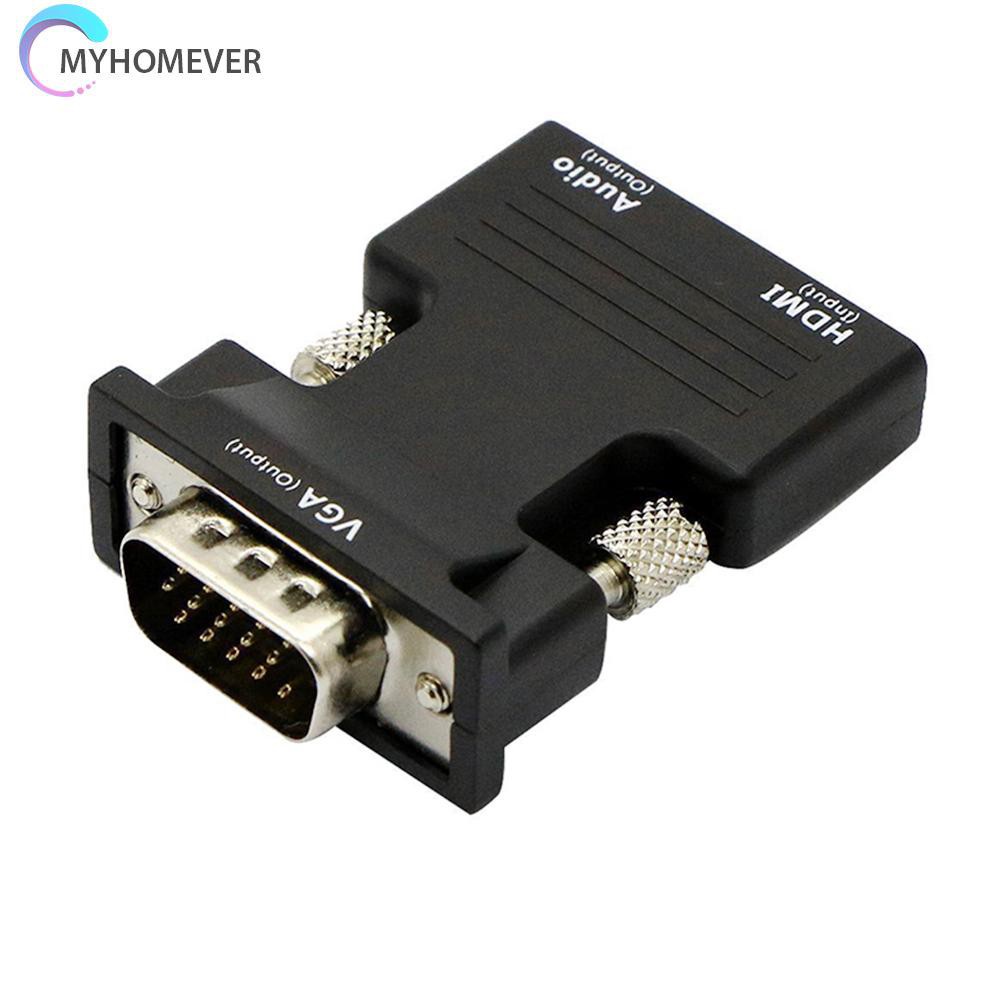 Bộ Chuyển Đổi Âm Thanh Video Kỹ Thuật Số Hd 1080p Hdmi Sang Vga Cho Pc