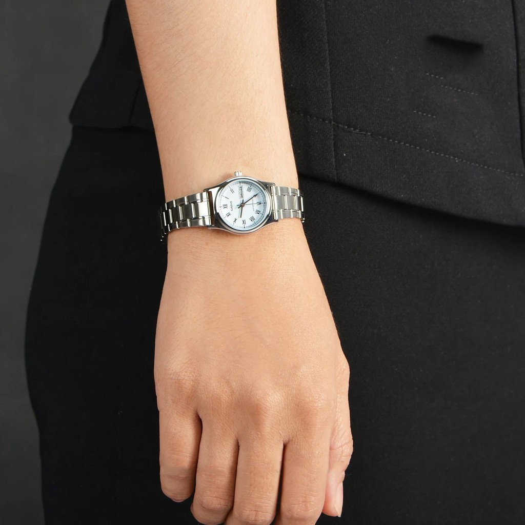 Đồng hồ nữ dây kim loại Casio Anh Khuê LTP-V006D-2BUDF