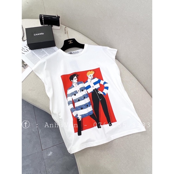 Áo phông Zara hoạt hình vnxk