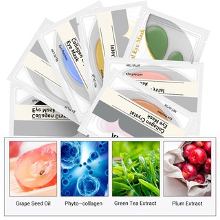 Mặt Nạ Mắt Lanbena Vàng 24k Collagen Xóa Quầng Thâm Bọng Mắt Làm Săn Chắc Da Chống Nếp Nhăn Và Lão Hóa