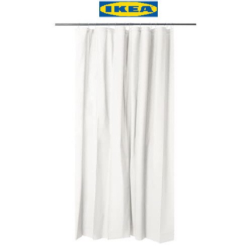 Rèm phòng tắm màu trắng OLEBY - IKEA
