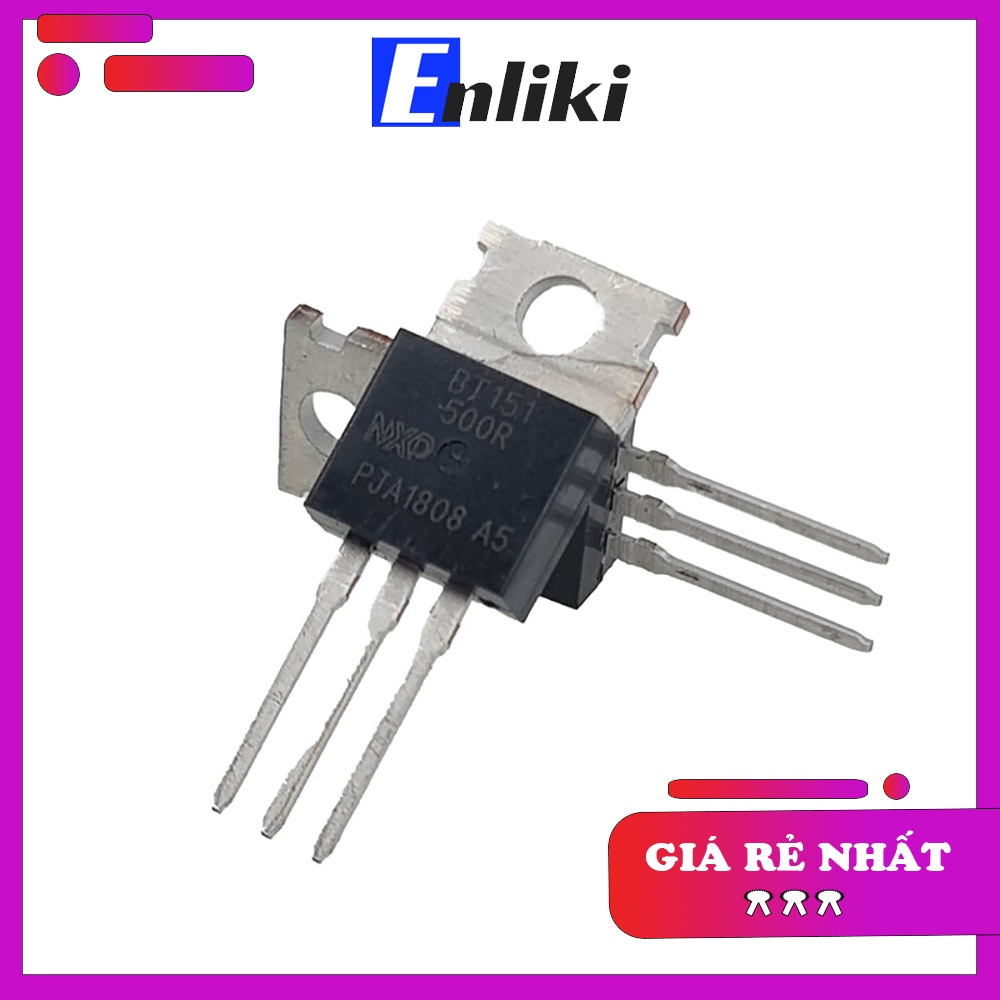 Linh kiện SCR BT151-500R 12A 500V TO220