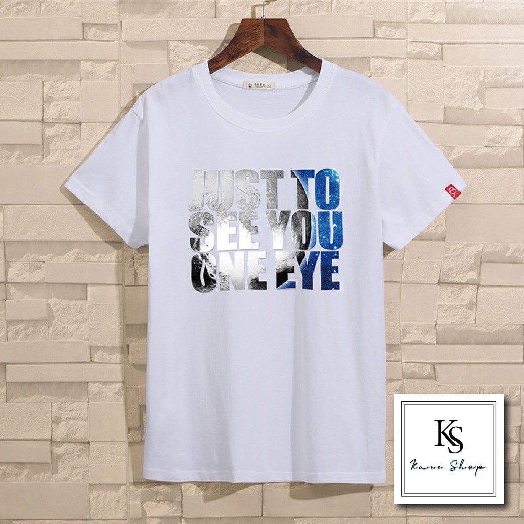 Áo thun cổ tròn UNISEX form rộng nam nữ 2 màu trắng đen dễ dàng phối đồ KANE SHOP