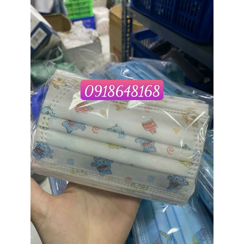 KHẨU TRANG TRẺ EM 4 LỚP _ GARCOTEX | BigBuy360 - bigbuy360.vn