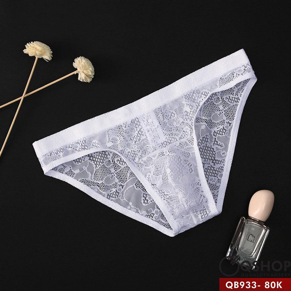 QUẦN LÓT NAM BIKINI REN LƯỚI QB933