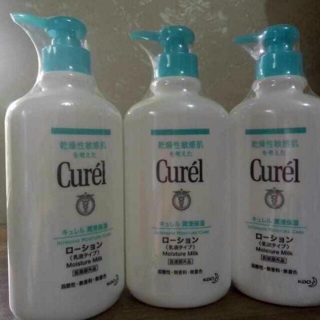 Kem dưỡng thể curel moisturel milk