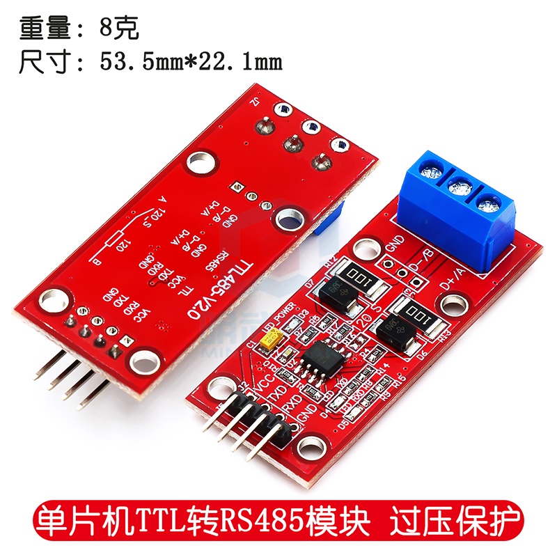Mô Đun Chuyển Đổi MAX485 TTL Sang RS485 485 Sang Serial UART MAX485CSA RS-485 Cho Arduino DC 3.3V 5V