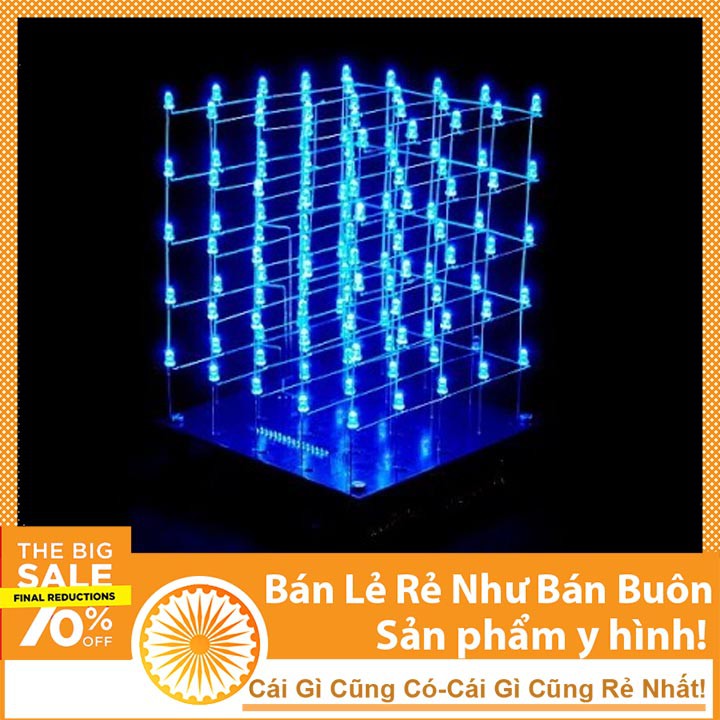 Vi Điều Khiển AT89S52 24PU - DIP40 Đã Nạp Code CUBE 555