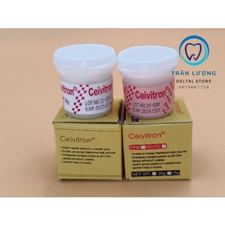 Cevitton trám tạm lỗ hổng bề mặt răng trong nha khoa
