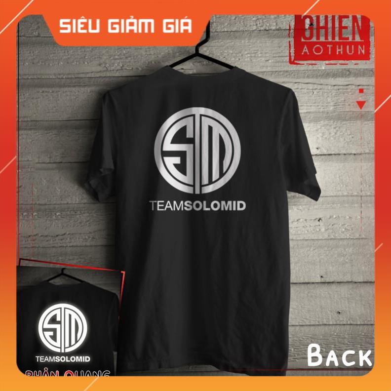 Áo thun UMAD unisex gaming LOL Team SoloMid phản quang esports nam nữ tay ngắn (40kg-110kg)