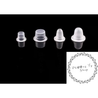 Hũ(chum) nhựa,silicon đựng mực(100 cái/bịch)