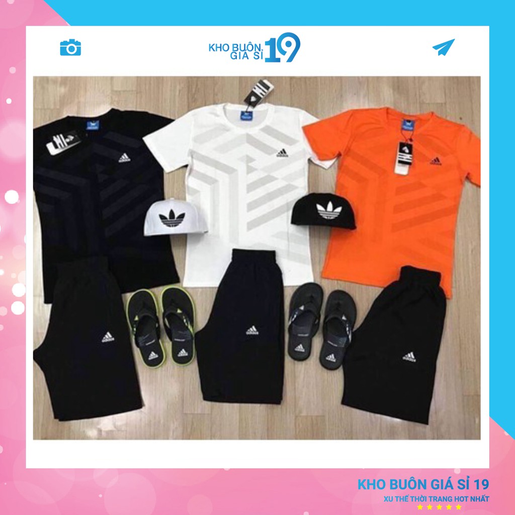 Bộ thể thao Nam mẫu cực đẹp vải thun lạnh siêu mát