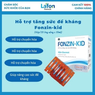 [ 100% HẾT BIẾNG ĂN ] GIÚP BÉ ĂN NGON MIỆNG VÀ TĂNG CÂN TỰ NHIÊN, TĂNG SỨC ĐỀ KHÁNG - FONZINKID (20 ỐNG)
