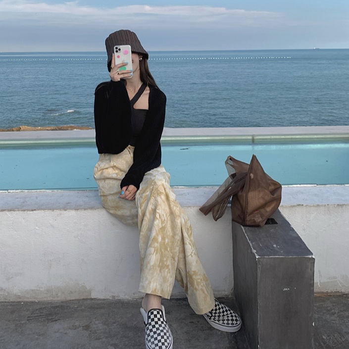 Áo Khoác Cardigan Dáng Rộng Phong Cách Hàn Quốc Xinh Xắn Cho Nữ