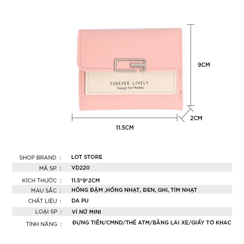 [Mã FAMAYWA2 giảm 10k đơn từ 50k]Ví nữ đẹp cầm tay mini  cao câp thời trang HÀN QUỐC TAKASTORE VN12 | BigBuy360 - bigbuy360.vn