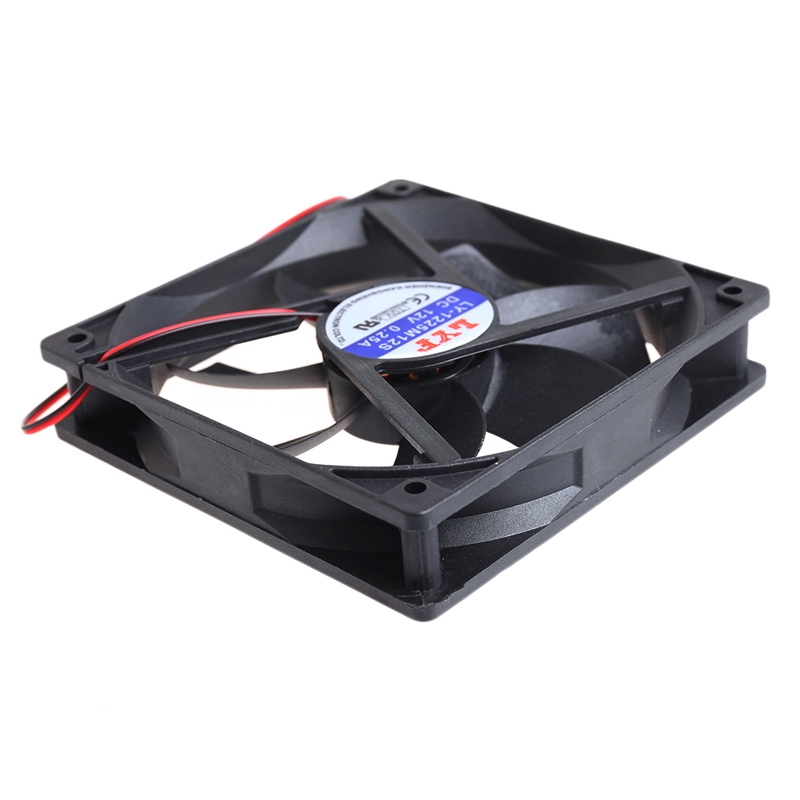 Quạt tản nhiệt máy tính 12025 DC 12V 2Pin tốc độ cao cỡ 12cm