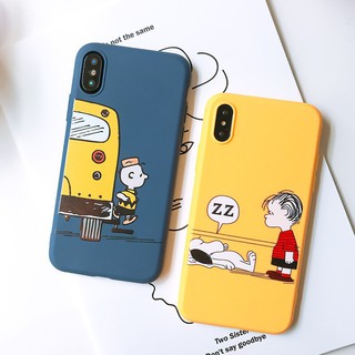 ⚡ ỐP IPHONE ⚡ Cậu Bé Charlie Và Snoopy ⚡