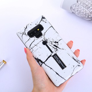 Ốp Lưng Samsung Note 9 Vân Đá Dây Móc Gía Đỡ