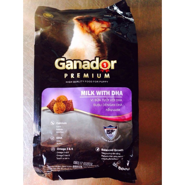 Thức ăn chó con Ganador puppy 1 Bì 0,5kg