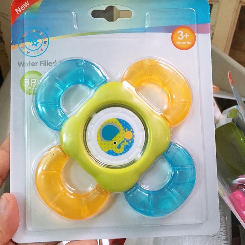 Xúc Xắc Ngặm Nướu Cho Bé Hình Bông Hoa AMI  nhập khẩu Thái Lan