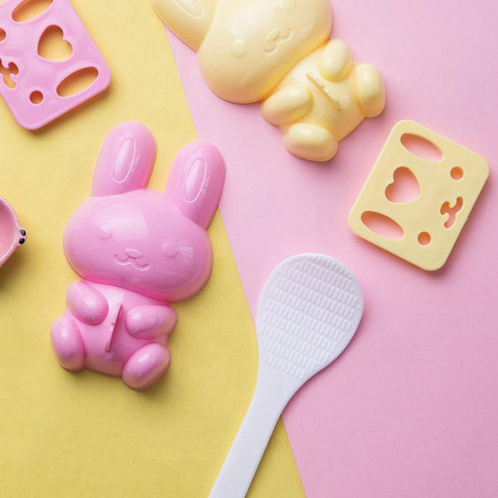 IVORY Set 3 Khuôn Làm Sushi Tái Sử Dụng Tiện Lợi