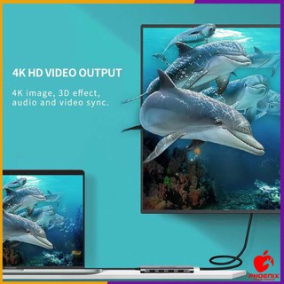 Cáp USB type-C sang HDMI/ Hub USB 3.0 Ugreen 50209
