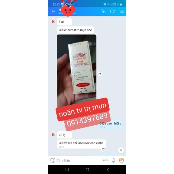 Noãn thực vật QA Beauty loại chuyên cho spa