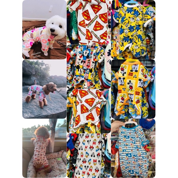 Thời trang liền quần cho thú cưng (nhập khẩu Thái Lan)