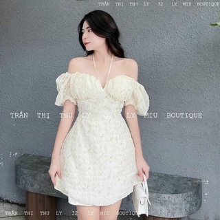 Váy Hoa Nhí Xốp Nhăn......