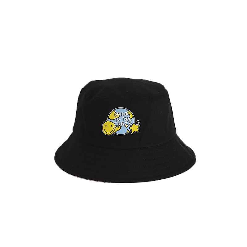 Nón Tai Bèo Hai Mặt In Họa Tiết Hoạt Hình Phi Hành Gia Kiểu Hàn Quốc Cho Bé