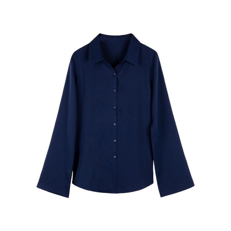 Áo Sơ Mi Chiffon Tay Dài Phong Cách Thời Trang Hàn Quốc Mới 2022 Dành Cho Nữ