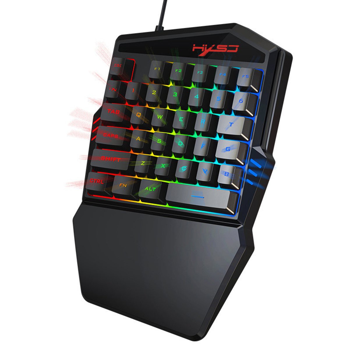 Combo Bàn Phím Cơ Gaming V100 Và Chuột Chơi Game H300 Rgb