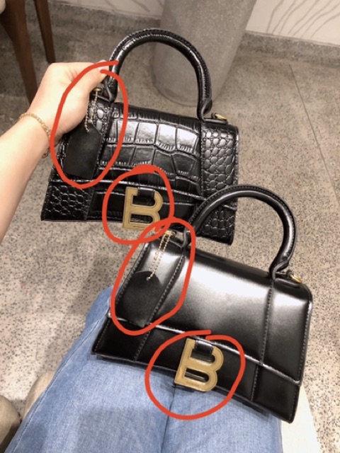 Túi balen về đen trơn + vân rắn 2 sz 19,22 fullbox
