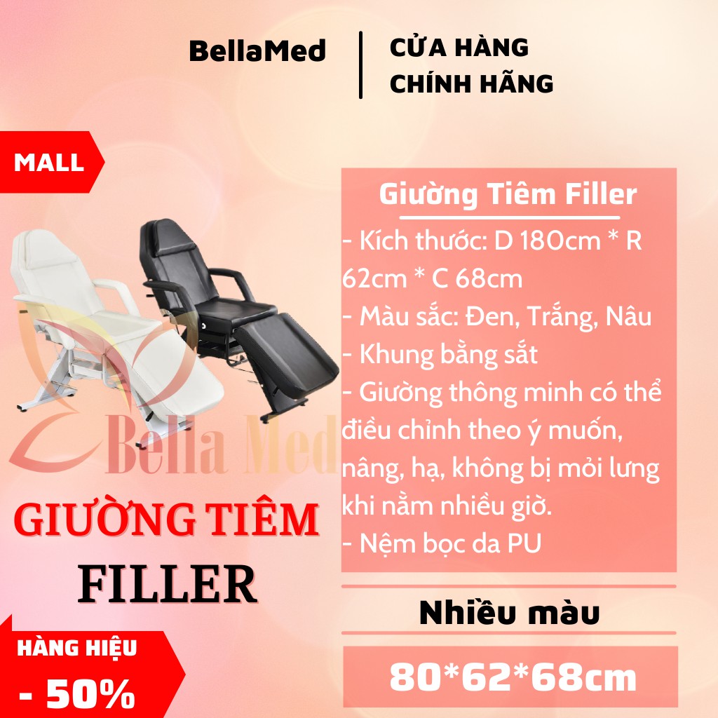 Giường tiêm filler cao cấp HCM