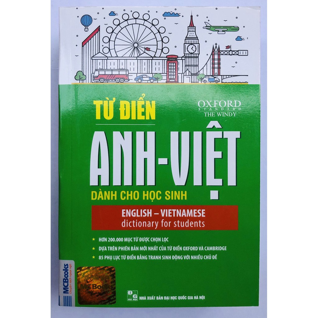 Sách - Từ điển Anh Việt dành cho học sinh