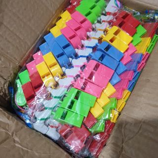 Combo Còi nhựa thể dục - (10 cái)