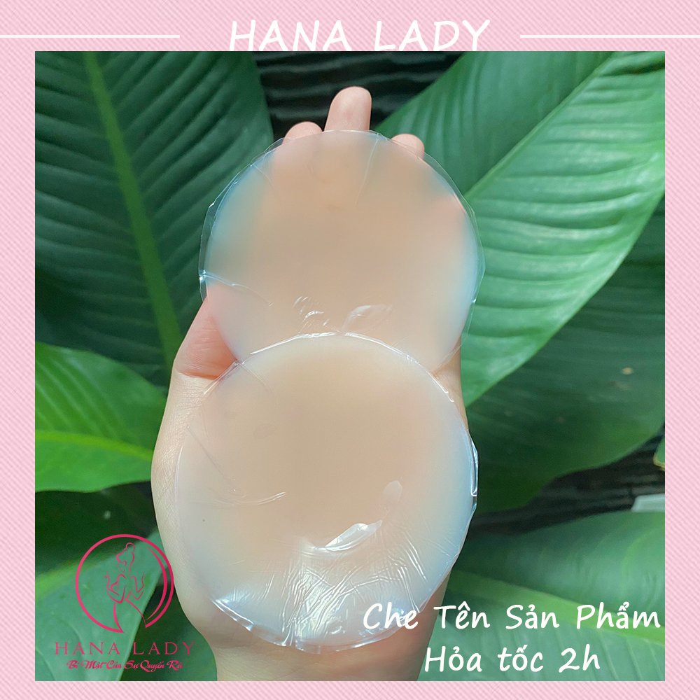Miếng dán ngực, dán ti nhũ hoa silicon tàng hình cao cấp không lộ viền siêu dính (môt cặp)