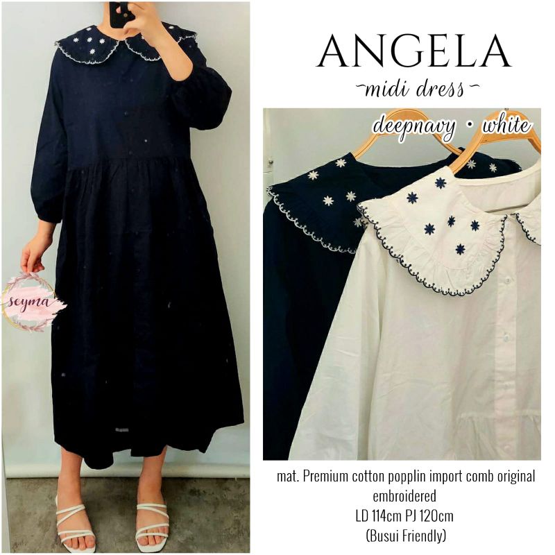 Seyma - Đầm Cotton Poplin cao cấp