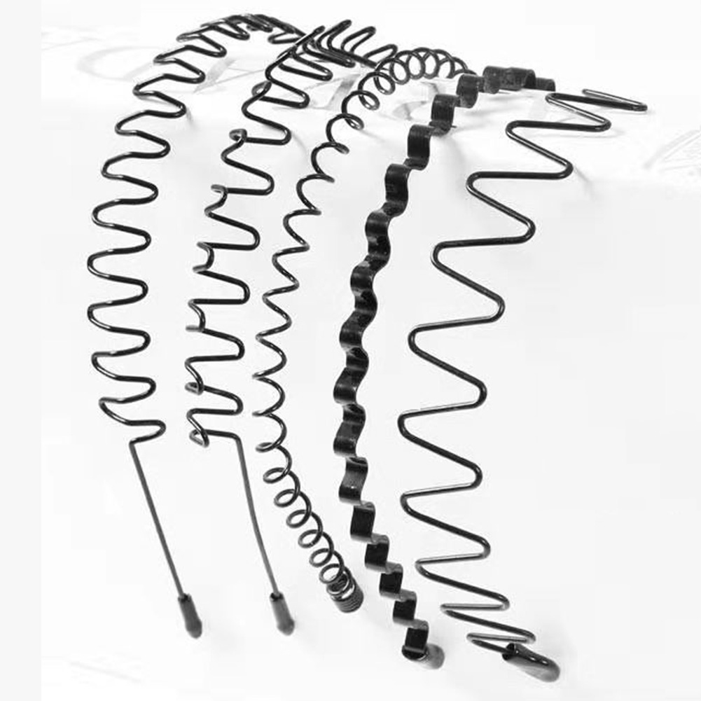 Cài Tóc Kim Loại Gợn Sóng Thời Trang Cho Nam