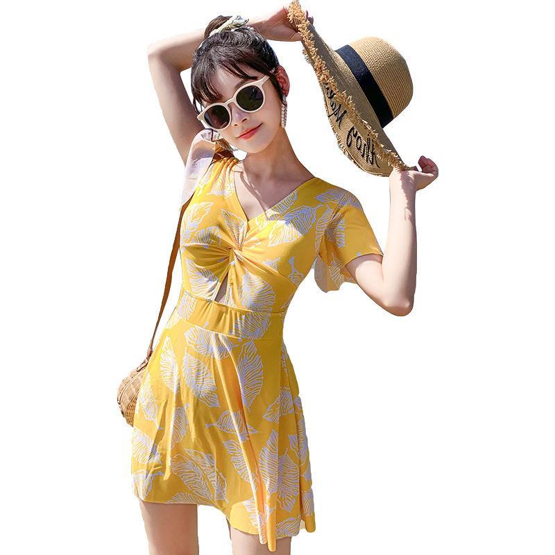 Đồ Bơi Một Mảnh Phong Cách Hàn Quốc 2021 Cho Nữ | BigBuy360 - bigbuy360.vn